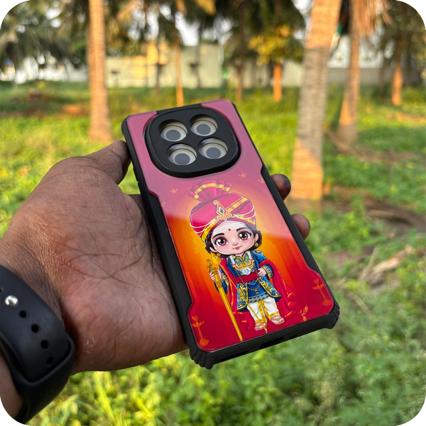 Murugar Acrylic Cases With Text #10