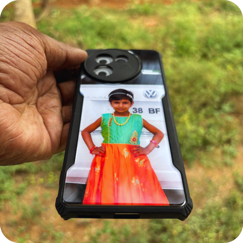 Customised Premium Acrylic Case Without Text