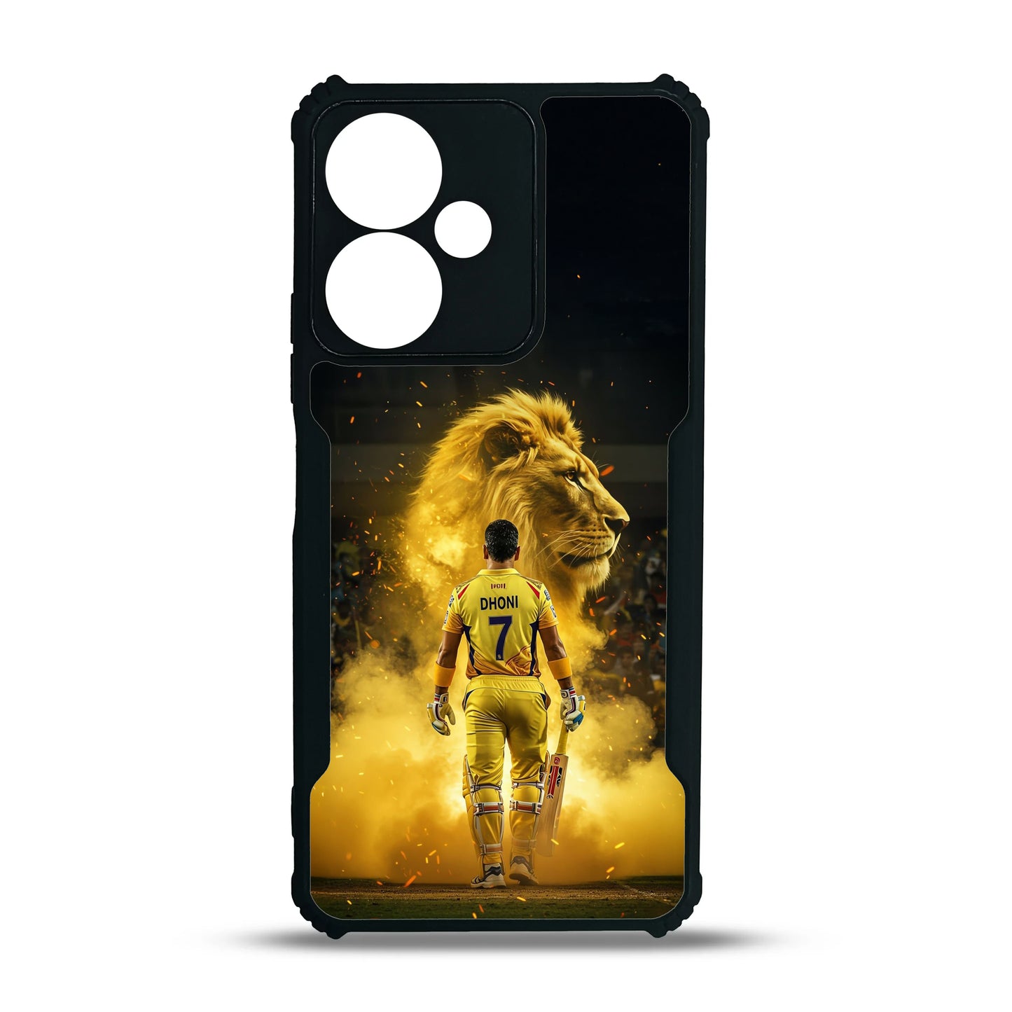 Dhoni cases with Text D007
