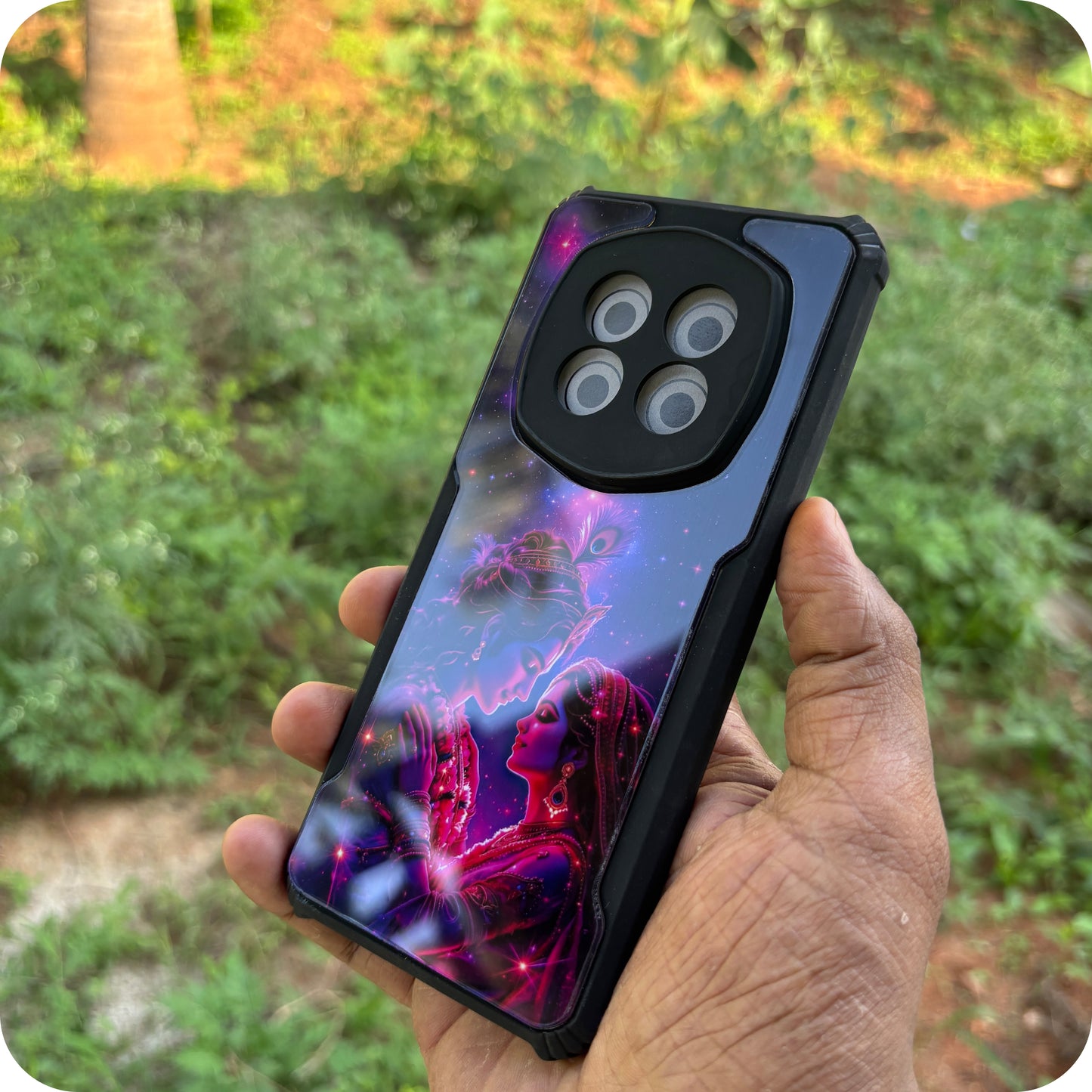 Krishna And Radha acrylic cases 3003