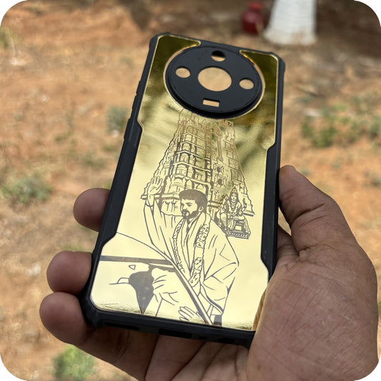 Gold Thalapathy Mobile Case G005