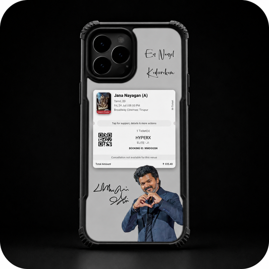 ✨TVK vijay Gel case  #93✨