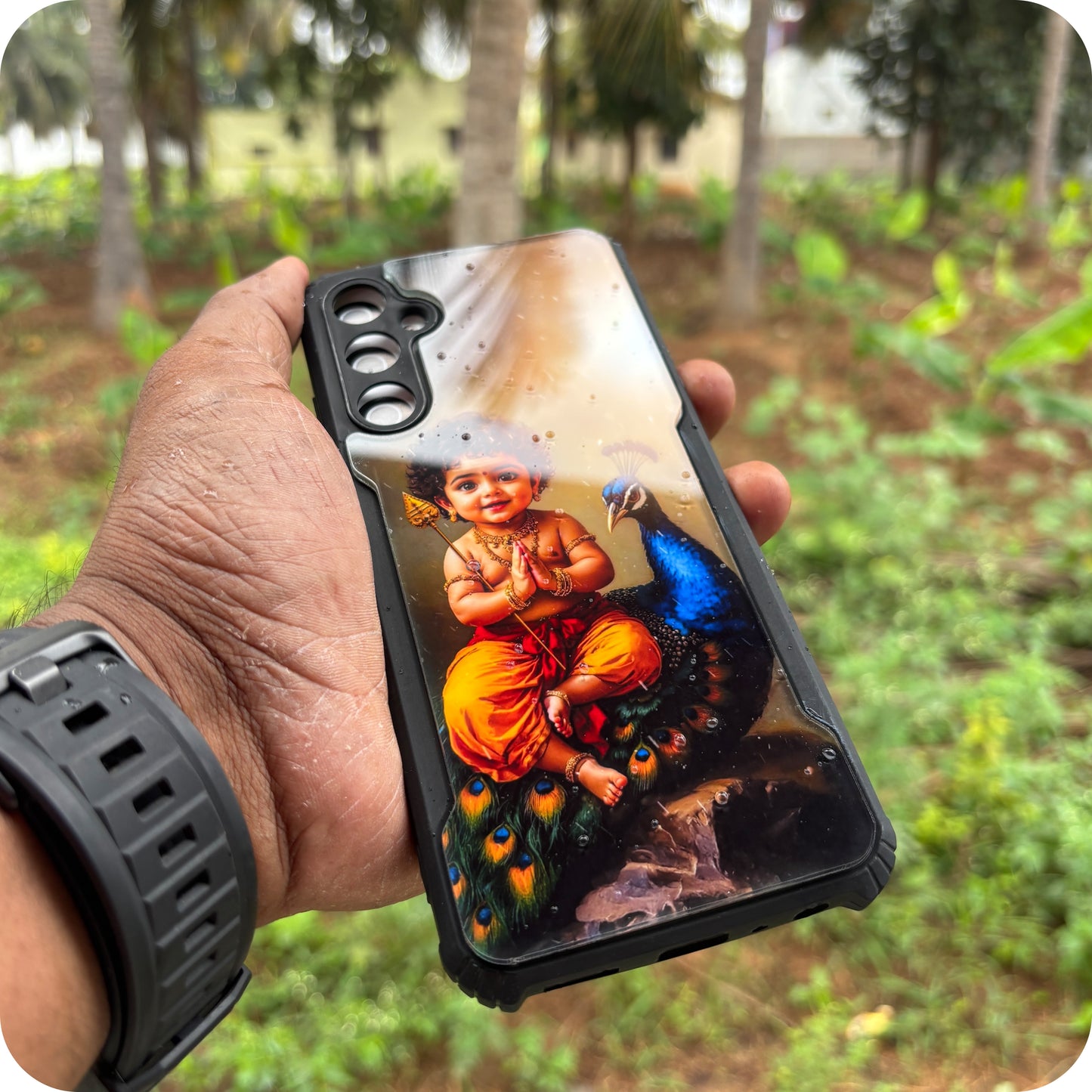 Murugar Acrylic Cases With Text 1053