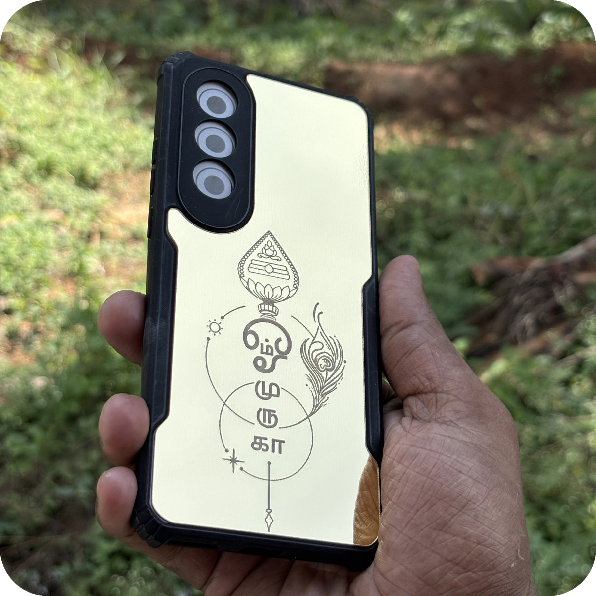 ohm muruga with vel Gold Cases 1026