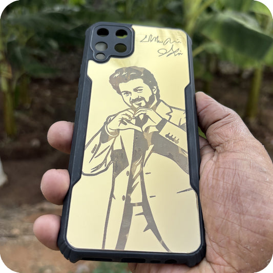 Gold Thalapathy Mobile Case G004