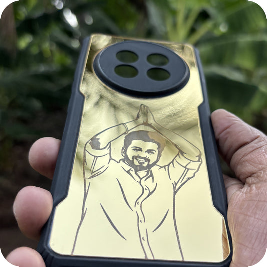 Gold Thalapathy Mobile Case