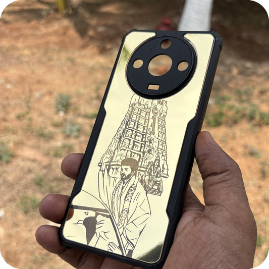 Gold Thalapathy Mobile Case G005