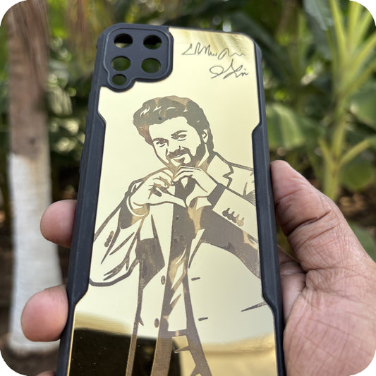 Gold Thalapathy Mobile Case G004