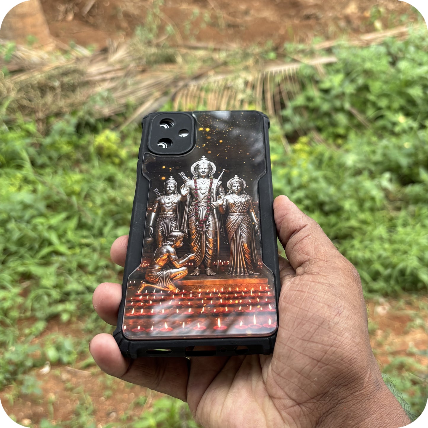 Krishna And Radha acrylic cases 3002