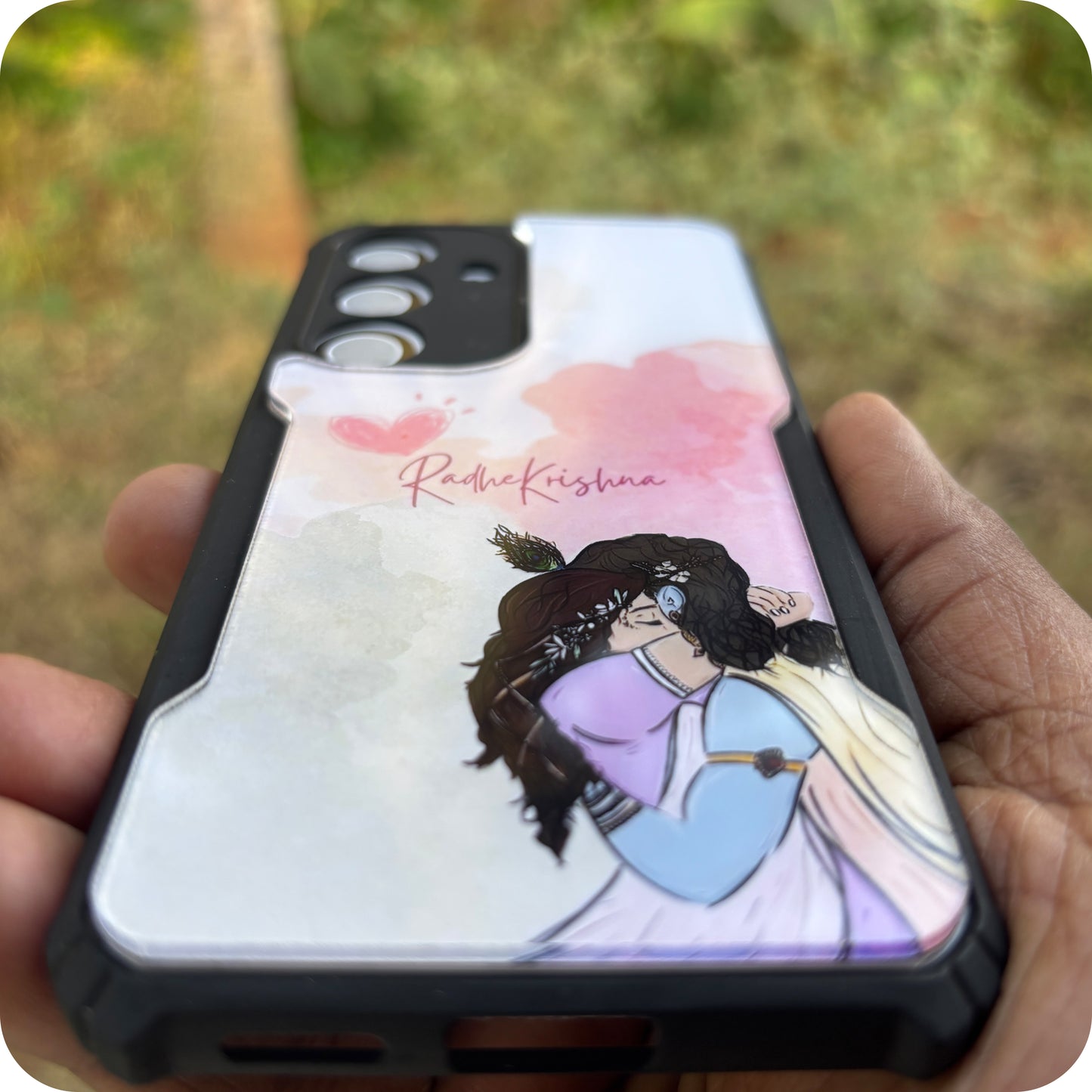 Krishna And Radha acrylic cases 3004