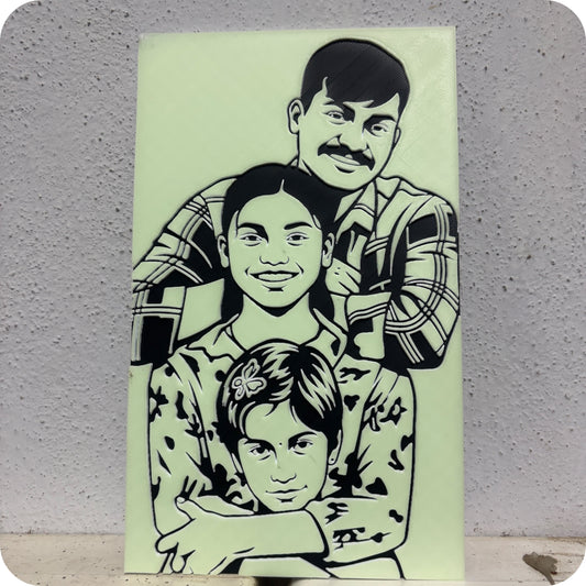 Glow in Dark photo art