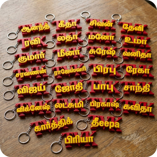 TVK name keychain